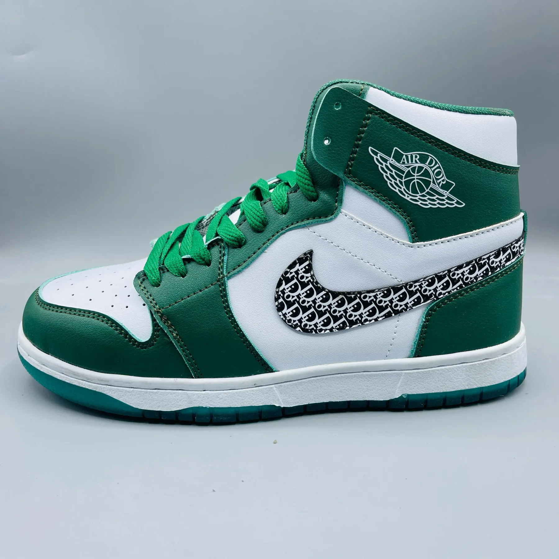 Dunk High-inspired shoes Green |13D Green
