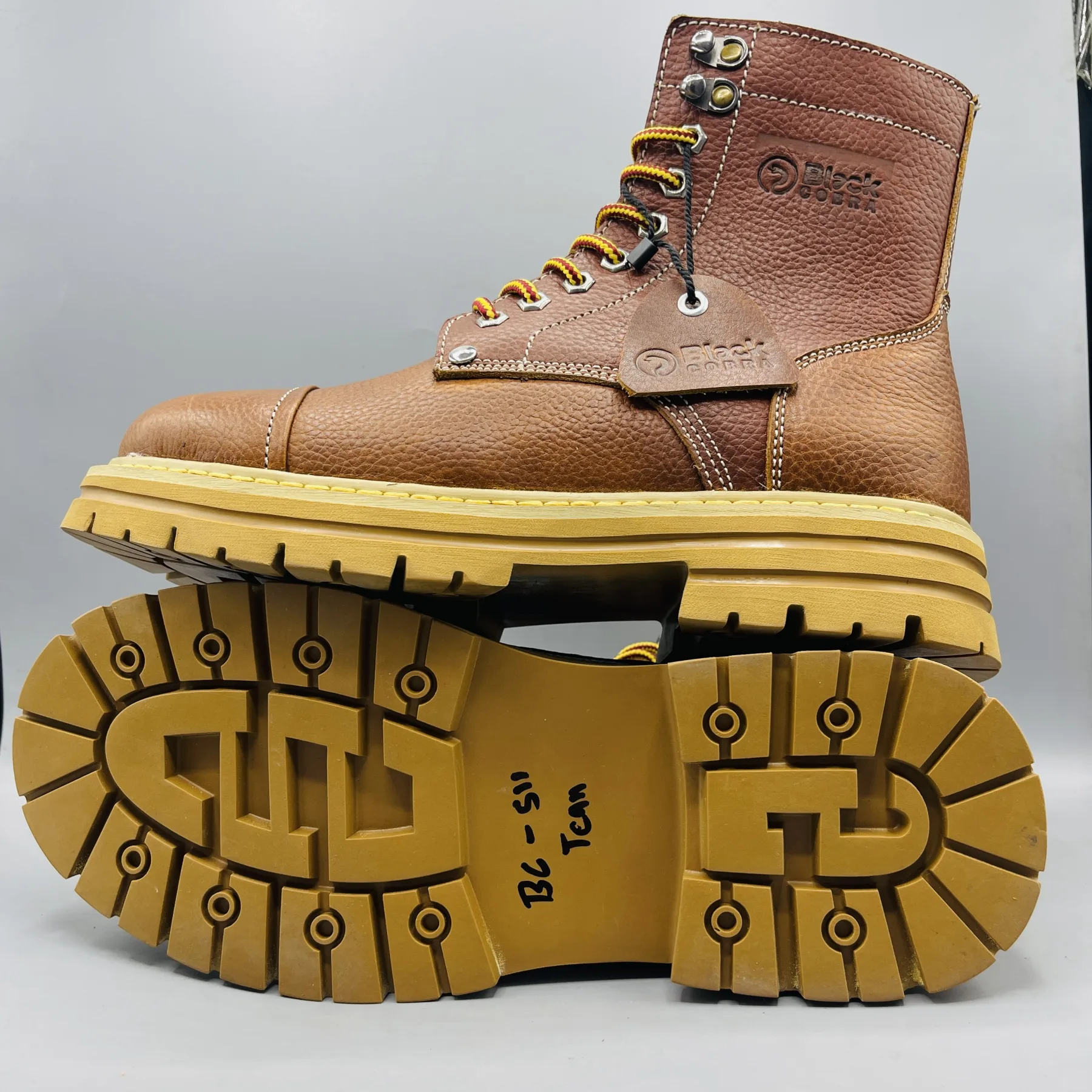 Tan Versatile Combat Boots- BC511 Tan